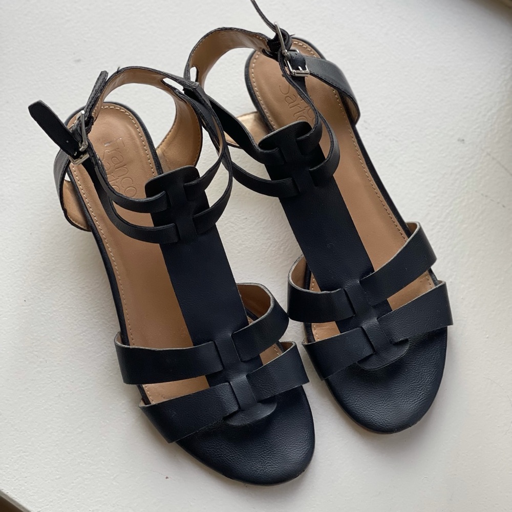 Gladiator Kitten Heel Franco Sarto Sandals -US 9.5